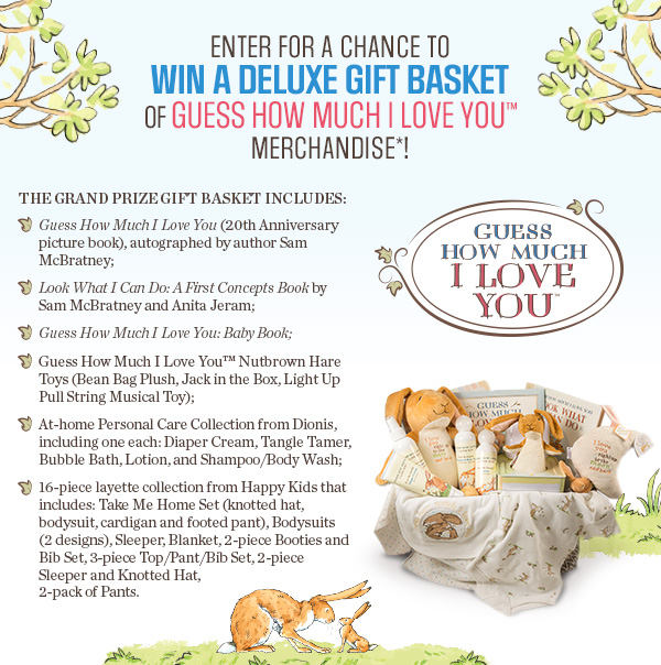 Sears Guess How Much I Love You Contest