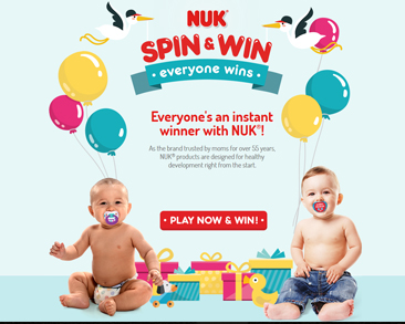 NUK Spin & Win Contest