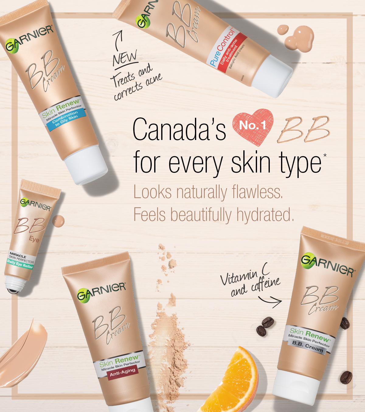 Garnier Confessions of a Barefaced Beauty Contest