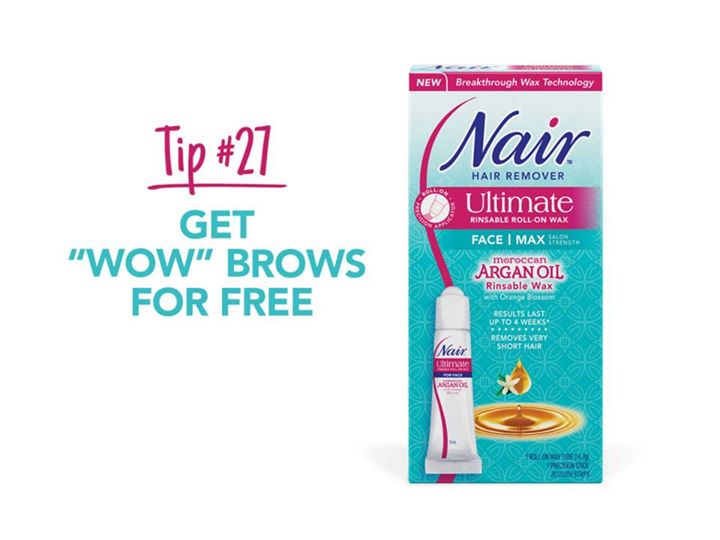 Nair Get Wow Brows For Free Giveaway