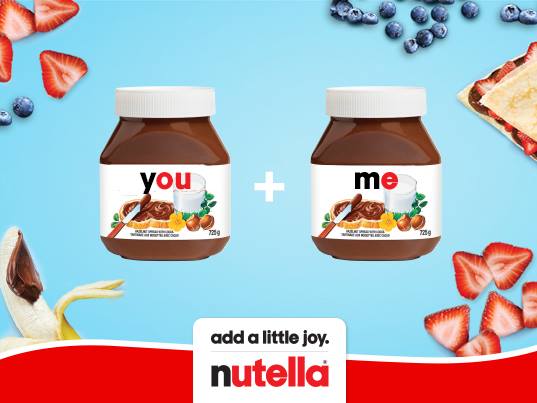 Nutella Facebook Giveaway