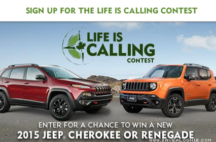Jeep Life is Calling Contest