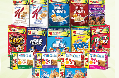 Kellogg’s Pre-Paid Gas Cards