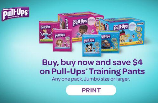 Pull-Ups Training Pants Coupon