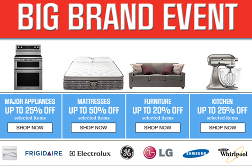 Sears Big Brand Event