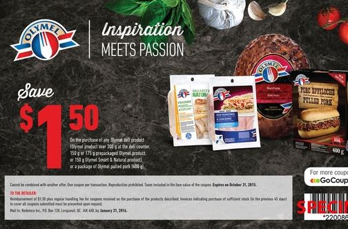 Hidden GoCoupons – Olymel Deli Meats Coupon