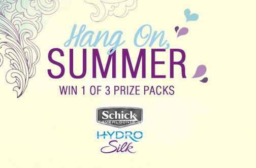 Schick Hydro Silk Hang On Summer Contest