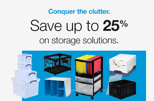 Staples Storage Event