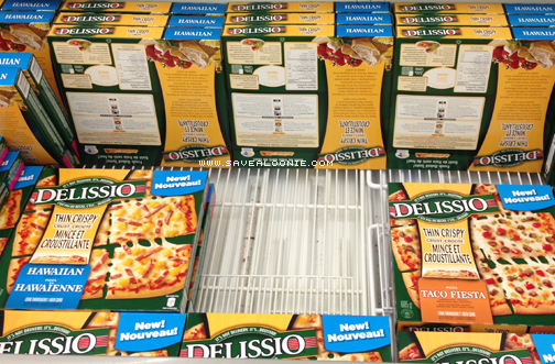 Delissio Thin Crust Pizza Deal
