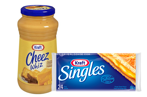 Kraft Singles Slices & Cheez Whiz Deal