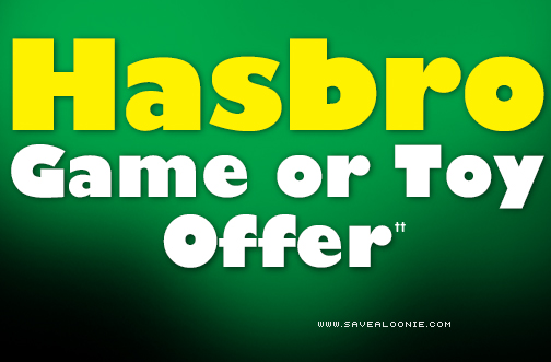 Kellogg’s & Hasbro Game or Toy Offer