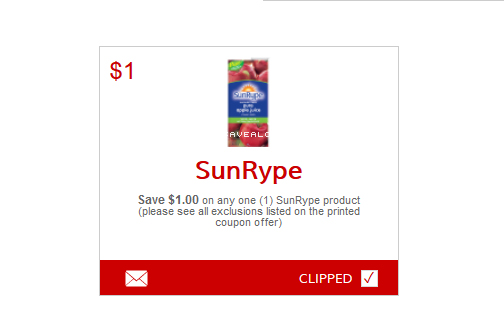 SunRype Product Coupon
