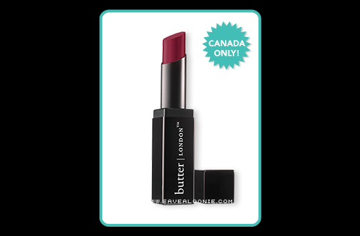 Free butter LONDON Lipstick Samples