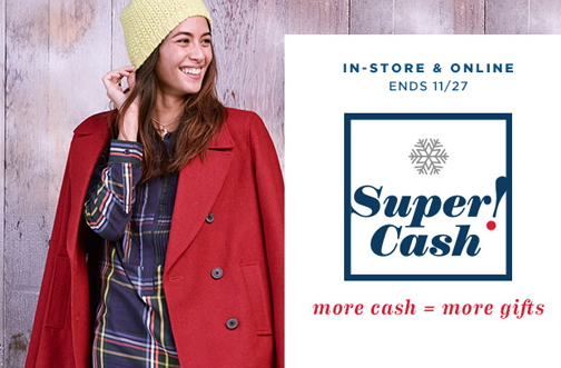 Old Navy Super Cash