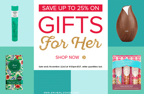 Well.ca – 25% off Gifts for Her