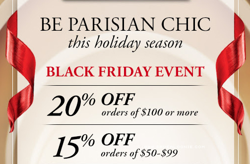 Lancome Black Friday Event