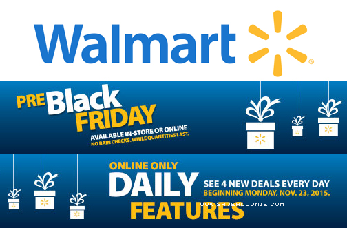Walmart.ca PreBlack Friday Daily Deals