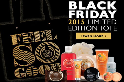 The Body Shop Black Friday Sale