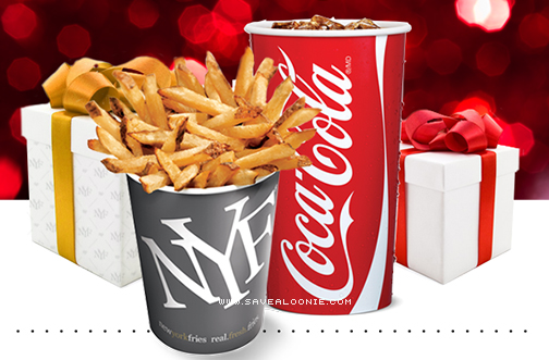 New York Fries – Free Fries & Coke