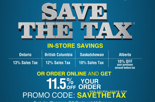 Lowe’s Save The Tax Sale