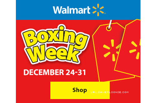 Walmart Boxing Week Sale 2015