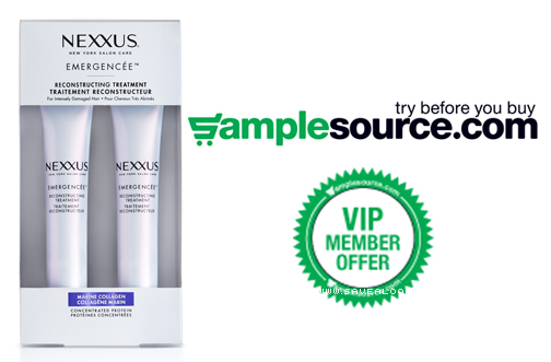 Free Nexxus Emergencée Reconstructing Treatment