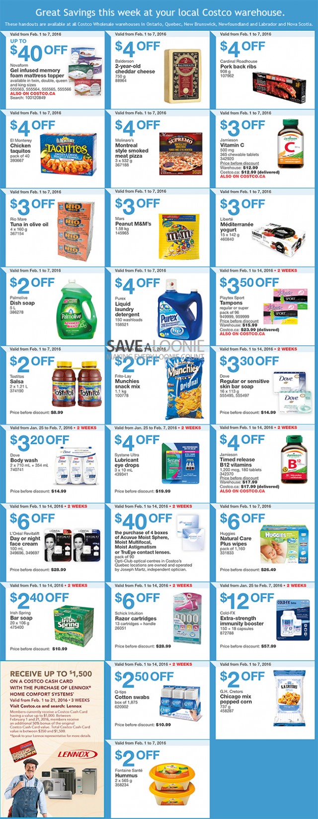 Costco Warehouse Coupons February 1 7 — Deals from SaveaLoonie!
