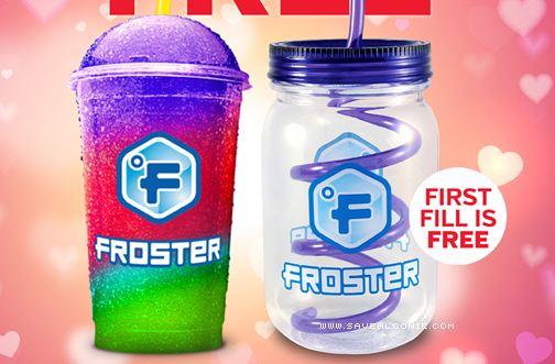Free Froster Refillable Mug Coupon