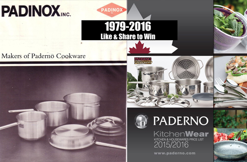 Paderno 37th Anniversary Contest