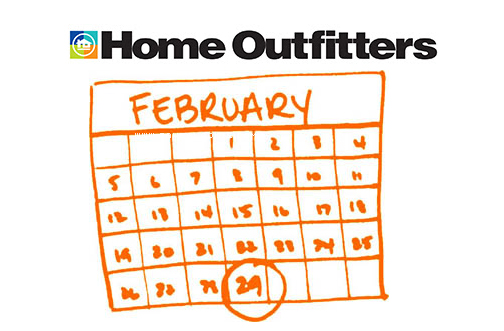 Home Outfitters Leap Year Daily Deals
