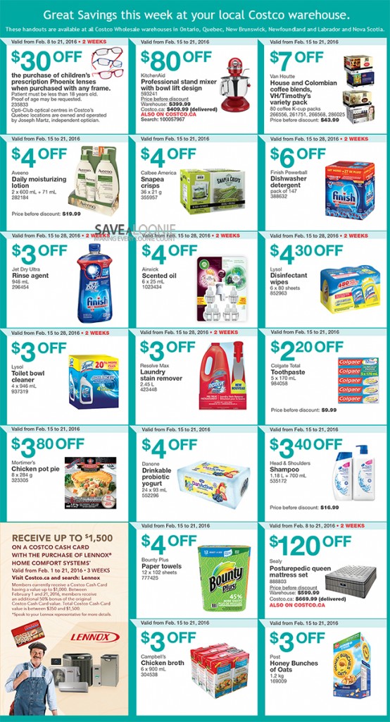 Costco Warehouse Coupons Feb 15th 21st — Deals from SaveaLoonie!