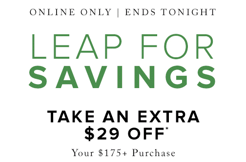 Hudson’s Bay Leap For Savings