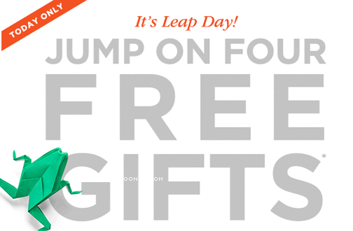 Shutterfly – 4 Free Gifts for Leap Day