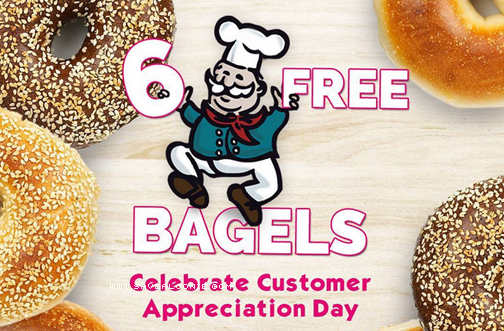 What A Bagel 6 Free Bagels
