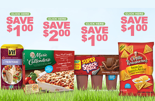 Save on Snacks, Dinner & Dessert