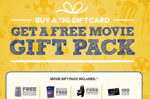 Cineplex Movie Gift Pack Promotion