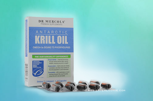 Dr Mercola Antarctic Krill Oil Sample