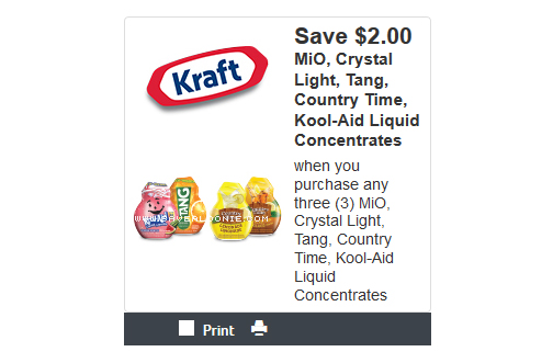 Kraft Drinks Coupon