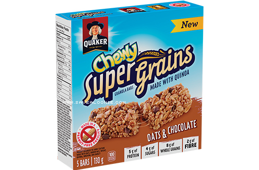 Quaker Chewy Super Grains Coupon