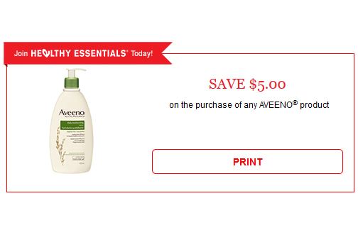 High Value Aveeno Coupon