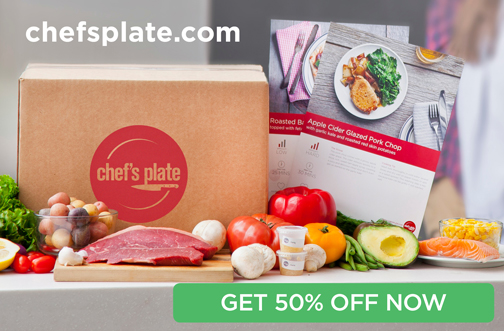 Exclusive 50% Off Chef’s Plate Offer