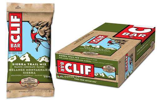 CLIF Bar Sierra Trail Mix Energy Bar Recall