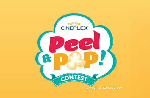 Cineplex Peel & Pop! Contest