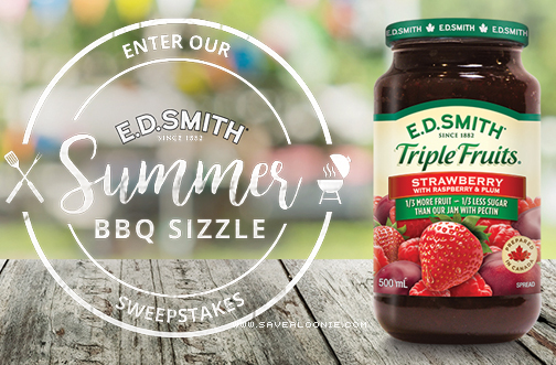 E.D. Smith Summer BBQ Sizzle Sweepstakes