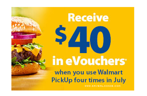 FREE $40 eVouchers from Walmart
