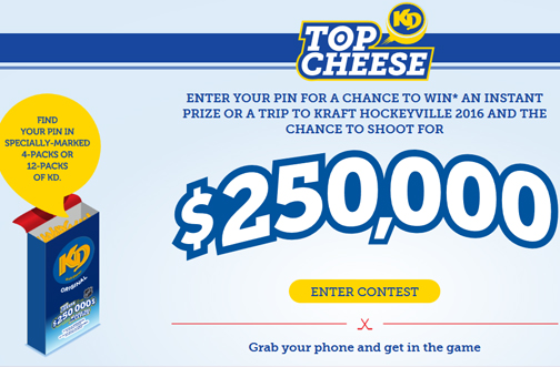 KD Top Cheese Contest