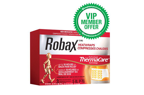 SampleSource VIP – Robax Heat Wraps