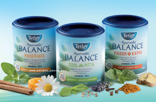 BOGO Free Tetley Ayurvedic Balance Tea