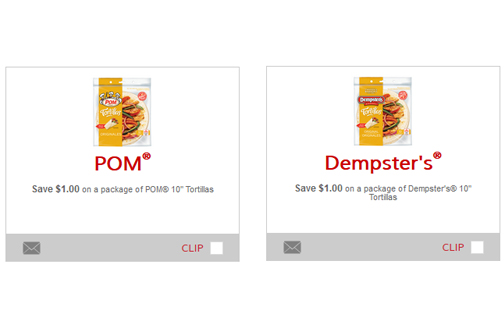 Dempster’s Tortillas Coupon