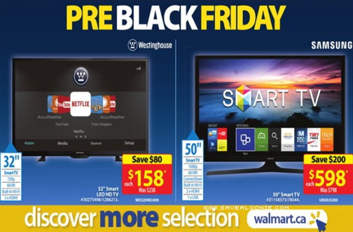 Walmart Pre-Black Friday Flyer — Deals from SaveaLoonie!